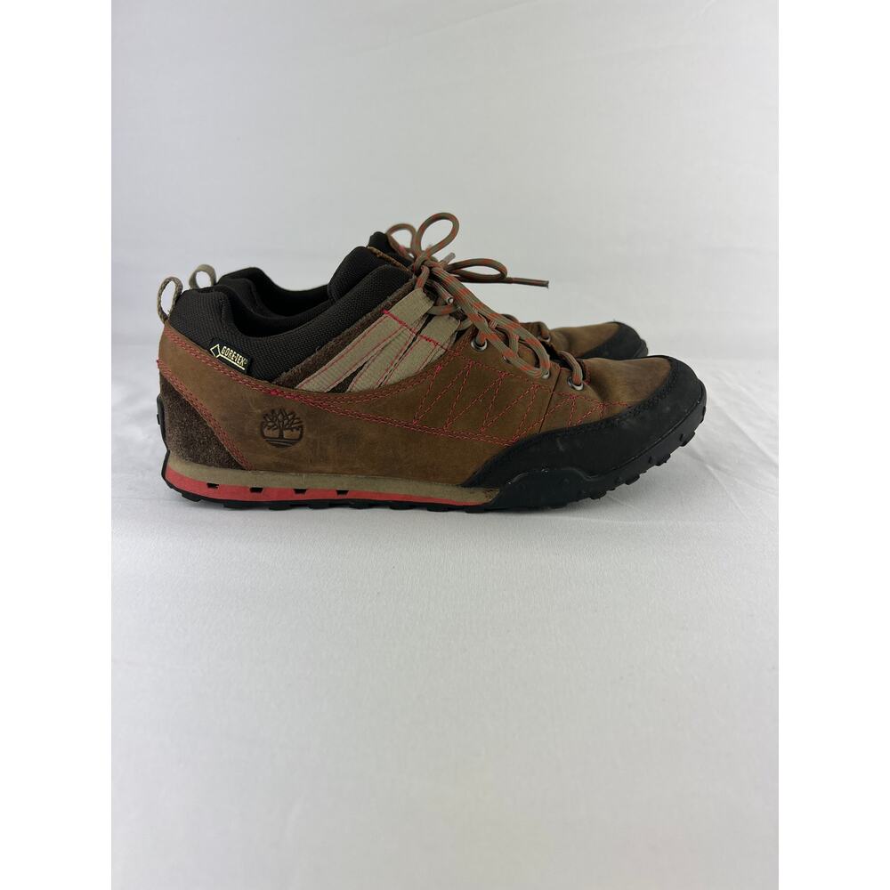 Timberland Gore-Tex Ortholite Trail Walking Sneakers Brown Suede Women’s 7.5